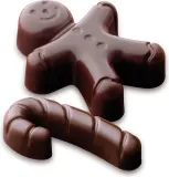 Форма для запекания Silikomart Forma do czekoladek Scg12 Mr Ginger, круглая, силикон — фото 4