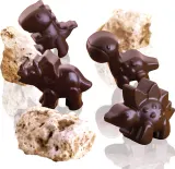 Форма для запекания Silikomart Forma do czekoladek Scg16 Dino, круглая, силикон — фото 3