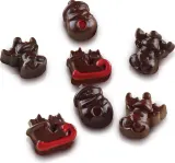 Форма для запекания Silikomart Forma do czekoladek Scg23 Choco Winter, круглая, силикон — фото 1