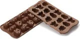 Форма для запекания Silikomart Forma do czekoladek Scg23 Choco Winter, круглая, силикон — фото 2