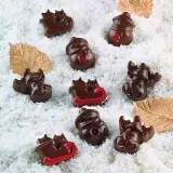 Форма для запекания Silikomart Forma do czekoladek Scg23 Choco Winter, круглая, силикон — фото 4