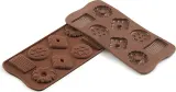 Форма для запекания Silikomart Forma do czekoladek Scg25 Choco Biscuit, круглая, силикон — фото 3