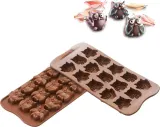 Форма для запекания Silikomart Forma do czekoladek Scg26 Choco Gufi, круглая, силикон — фото 5