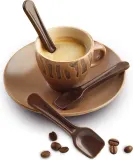 Форма для запекания Silikomart Forma do czekoladek Scg28 Choco Spoon, круглая, силикон — фото 2