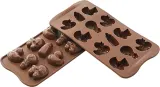 Форма для запекания Silikomart Forma do czekoladek Scg31 Choco Baby, круглая, силикон — фото 1