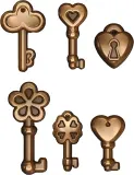 Форма для запекания Silikomart Forma do czekoladek Scg33 Choco Keys, круглая, силикон — фото 4
