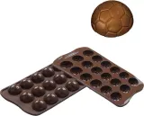 Форма для запекания Silikomart Forma do czekoladek Scg34 Choco Goal, круглая, силикон — фото 2