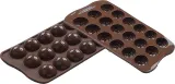 Форма для запекания Silikomart Forma do czekoladek Scg34 Choco Goal, круглая, силикон — фото 4