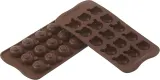 Форма для запекания Silikomart Forma do czekoladek Scg35 Choco Pigs, круглая, силикон — фото 2