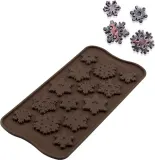 Форма для запекания Silikomart Forma do czekoladek Scg40 Choco Frozen, круглая, силикон — фото 1