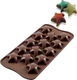 Форма для запекания Silikomart Forma do czekoladek Scg42 Starfish, круглая, силикон — фото 2