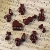Форма для запекания Silikomart Forma do czekoladek Scg43 Choco Melody, круглая, силикон — фото 3