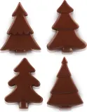 Форма для запекания Silikomart Forma do czekoladek Scg46 Choco Pine, круглая, силикон — фото 3