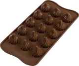 Форма для запекания Silikomart Forma do czekoladek Scg47 Choco Flame, круглая, силикон — фото 5
