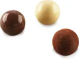 Форма для запекания Silikomart Forma do czekoladek Scg50 Tartufino, круглая, силикон — фото 1