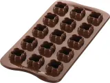 Форма для запекания Silikomart Forma do czekoladek Scg51 Choco Game, круглая, силикон — фото 1