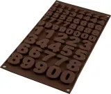 Форма для запекания Silikomart Forma do czekoladek Sf174 Choco 123, круглая, силикон — фото 4