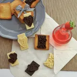 Форма для запекания Silikomart Forma do czekoladek Sf196 Choco Tags In Love, круглая, силикон — фото 4