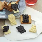 Форма для запекания Silikomart Forma do czekoladek Sf196 Choco Tags In Love, круглая, силикон — фото 5