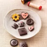 Форма для запекания Silikomart Forma do czekoladek cg29 Choco Botton, круглая, силикон — фото 2