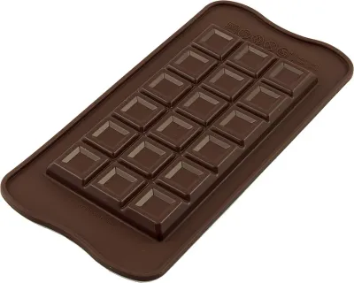 Форма для запекания Silikomart Forma do czekolady Scg37 Tablette Choco Bar, круглая, силикон
