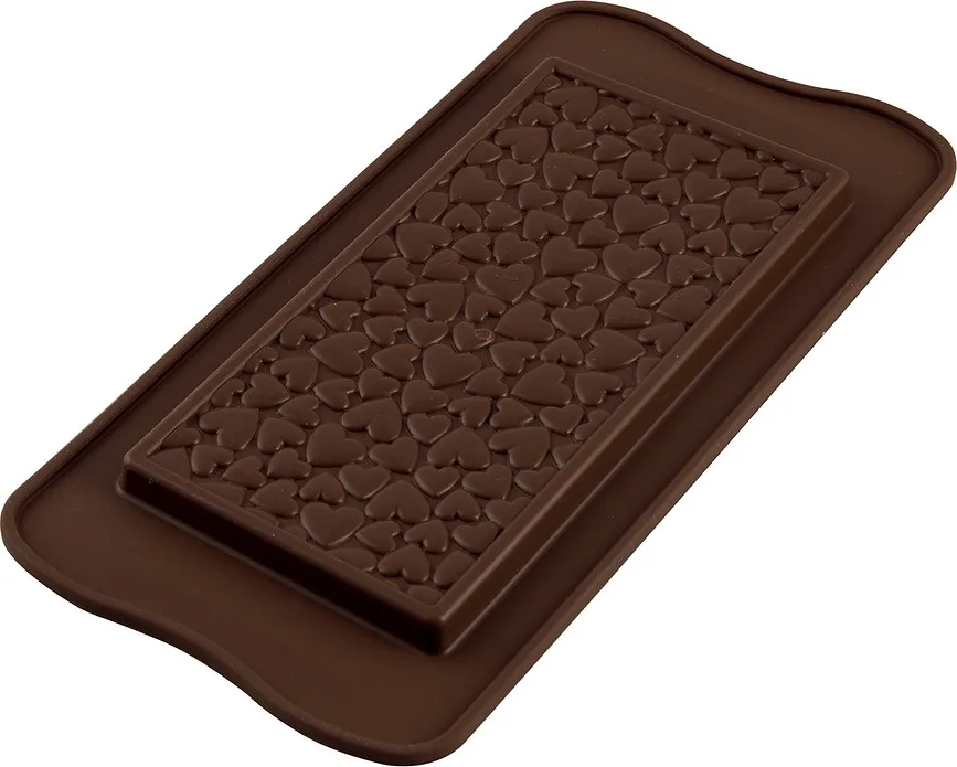 Форма для запекания Silikomart Forma do czekolady Scg38 Love Choco Bar, круглая, силикон
