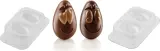 Форма для запекания Silikomart Forma do czekolady Smiling Eggs, круглая, пищевой пластик, 8,2 см — фото 4