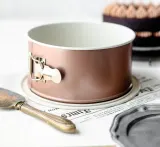 Форма для запекания Patisse Tortownica zamykana Ceramic wysoka srednica, круглая, нержавеющая сталь, 18 см — фото 2