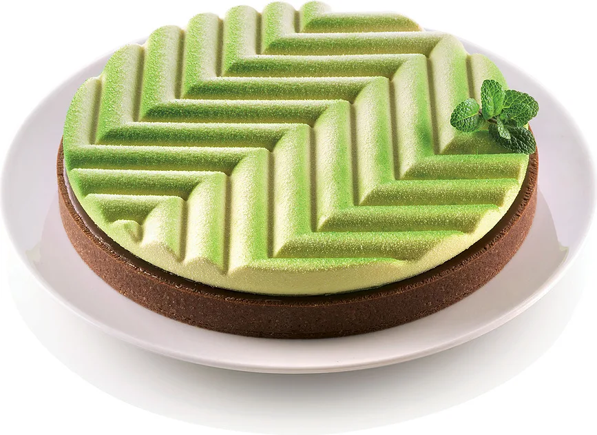 Форма для запекания Silikomart Forma do ciasta Kit Tarte Grafique, круглая, силикон, 28,5 см