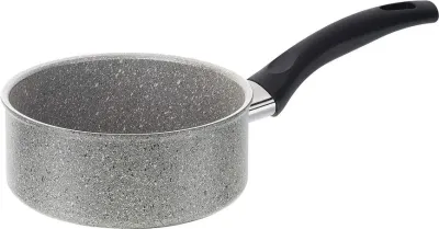 Кастрюля Ballarini Ferrara, 1,6 л, 16 см, алюминий, антипригарное покрытие, серая