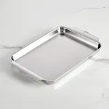 Форма для запекания Hestan Ovenbond, овальная, нержавеющая сталь, 38 30 см · арт. fabr 48670 — фото 6