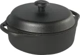 Кастрюля Skeppshult Casserole, 3 л, 24 см, чугун, антипригарное покрытие — фото 2