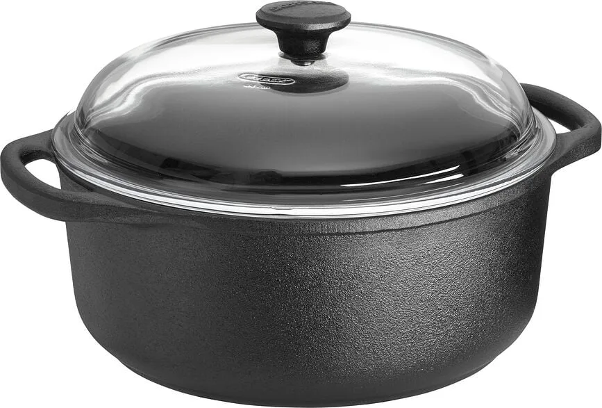 Кастрюля Skeppshult Casserole, 4 л, 24 см, чугун, антипригарное покрытие
