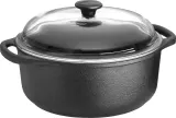 Кастрюля Skeppshult Casserole, 4 л, 24 см, чугун, антипригарное покрытие — фото 1