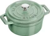 Кастрюля Staub Mini Cocotte, 0,3 л, 10 см, чугун, антипригарное покрытие, зелёная — фото 1