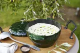 Кастрюля Staub Special Cocotte karczoch, 3 л, 22 см, чугун, антипригарное покрытие, зелёная — фото 1