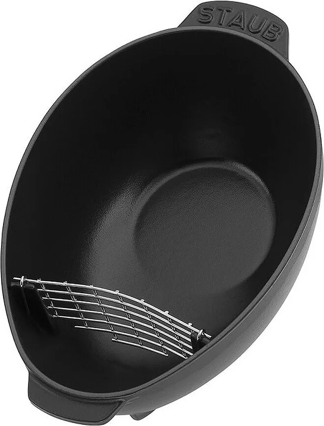 Кастрюля Staub Special Cocotte malz, 2 л, 25 см, чугун, чёрная