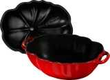Кастрюля Staub Special Cocotte pomidor, 2,5 л, 25 см, чугун, антипригарное покрытие, красная — фото 1
