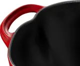 Кастрюля Staub Special Cocotte pomidor, 2,5 л, 25 см, чугун, антипригарное покрытие, красная — фото 6