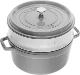 Кастрюля staub la cocotte, чугун, серая · арт. fabr 40510-603-0 — фото 1
