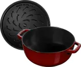 Кастрюля staub special cocotte lilia, нержавеющая сталь, антипригарное покрытие, красная · арт. fabr 40508-675-0 — фото 5