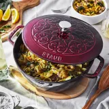 Кастрюля staub special cocotte lilia, нержавеющая сталь, антипригарное покрытие, красная · арт. fabr 40508-675-0 — фото 7