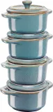 Форма для запекания Staub Cocotte, круглая, керамика, 9,5 см, 4 шт. — фото 1