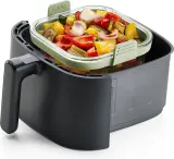 Форма для запекания Lekue Air Fryer, квадратная, силикон, 19 см — фото 7