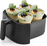 Форма для запекания Lekue Air Fryer, круглая, силикон, 10,9 см, 4 шт. — фото 8