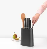 Подставка для ножей Brabantia Profile 2.0, пластик, 9,3 19 23 см — фото 5