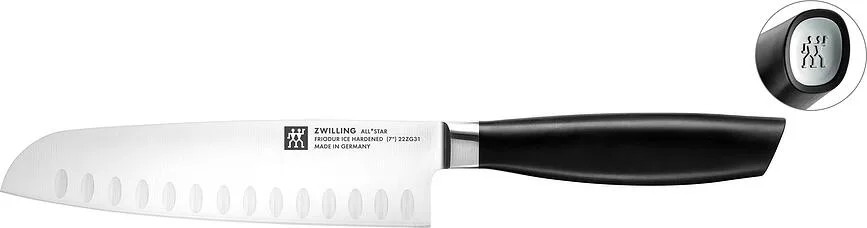 Столовый нож Zwilling, All Star, нержавеющая сталь, серебристый · арт. fabr 33788-184-0