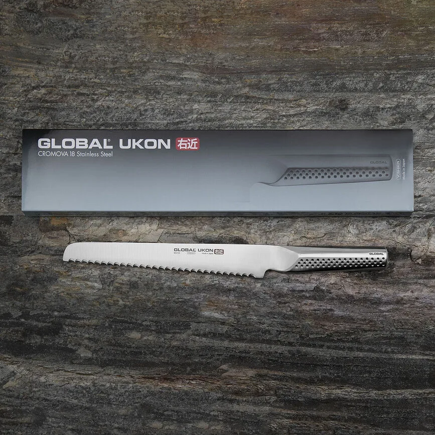 Столовый нож Global, Global Ukon, нержавеющая сталь, серебристый · арт. fabr GU-03