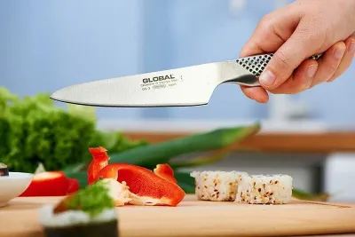 Столовый нож Global, нержавеющая сталь, серебристый · арт. fabr GS-3