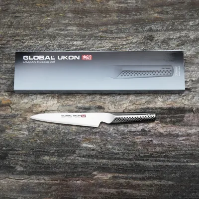 Столовый нож Global, Global Ukon, нержавеющая сталь, серебристый · арт. fabr GUS-24